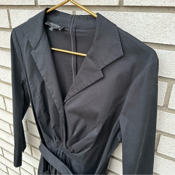 Lafayette 148 New York Black Dress - Picture 8 of 10